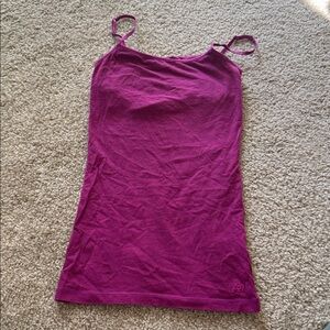 Aeropostale Brand: Vibrant Magenta Camisole Size XS w/ Built In Bra